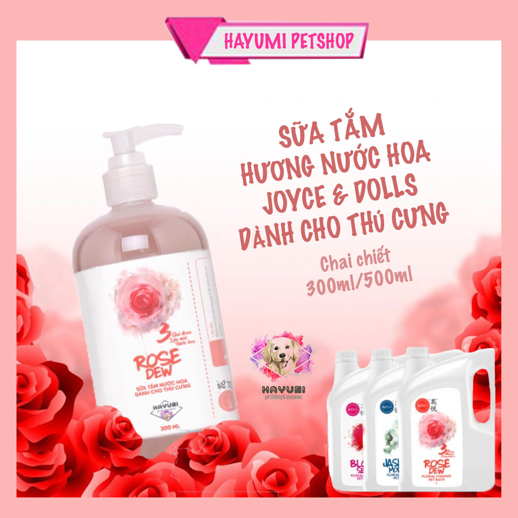Sữa tắm nước hoa joyce & dolls - hayumi - 300ml 500ml