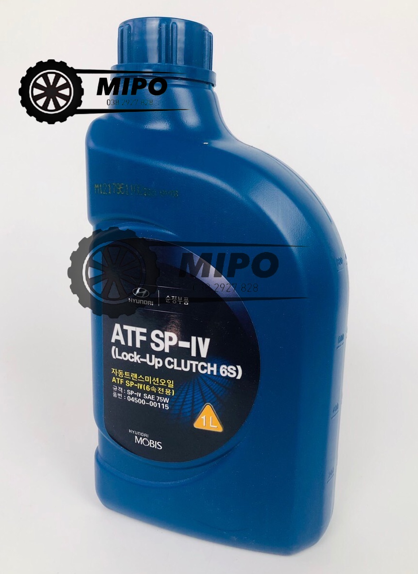 [Sỉ- Lẻ] Dầu, nhớt hộp số tự động ATF SP4 (ATF-SPIV) Mã:0450000115. Dùng cho xe I10, Moring, Cerato,