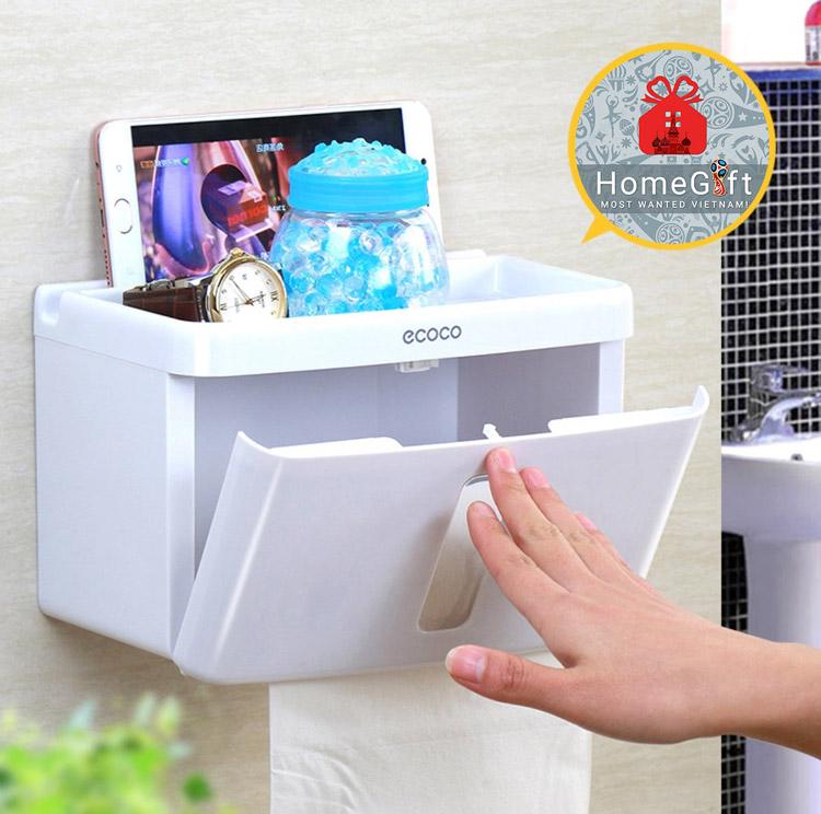 Hộp đựng Giấy Vệ Sinh ECOCO - Đa năng, Sang trọng, Tiện dụng