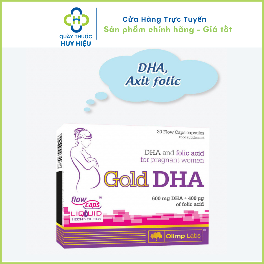 Gold dha - thực phẩm bảo vệ sức khỏe cho bà bầu