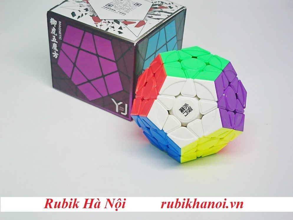 Rubik Megaminx YongJun Yuhu V2 M Có Nam Châm Cao Cấp