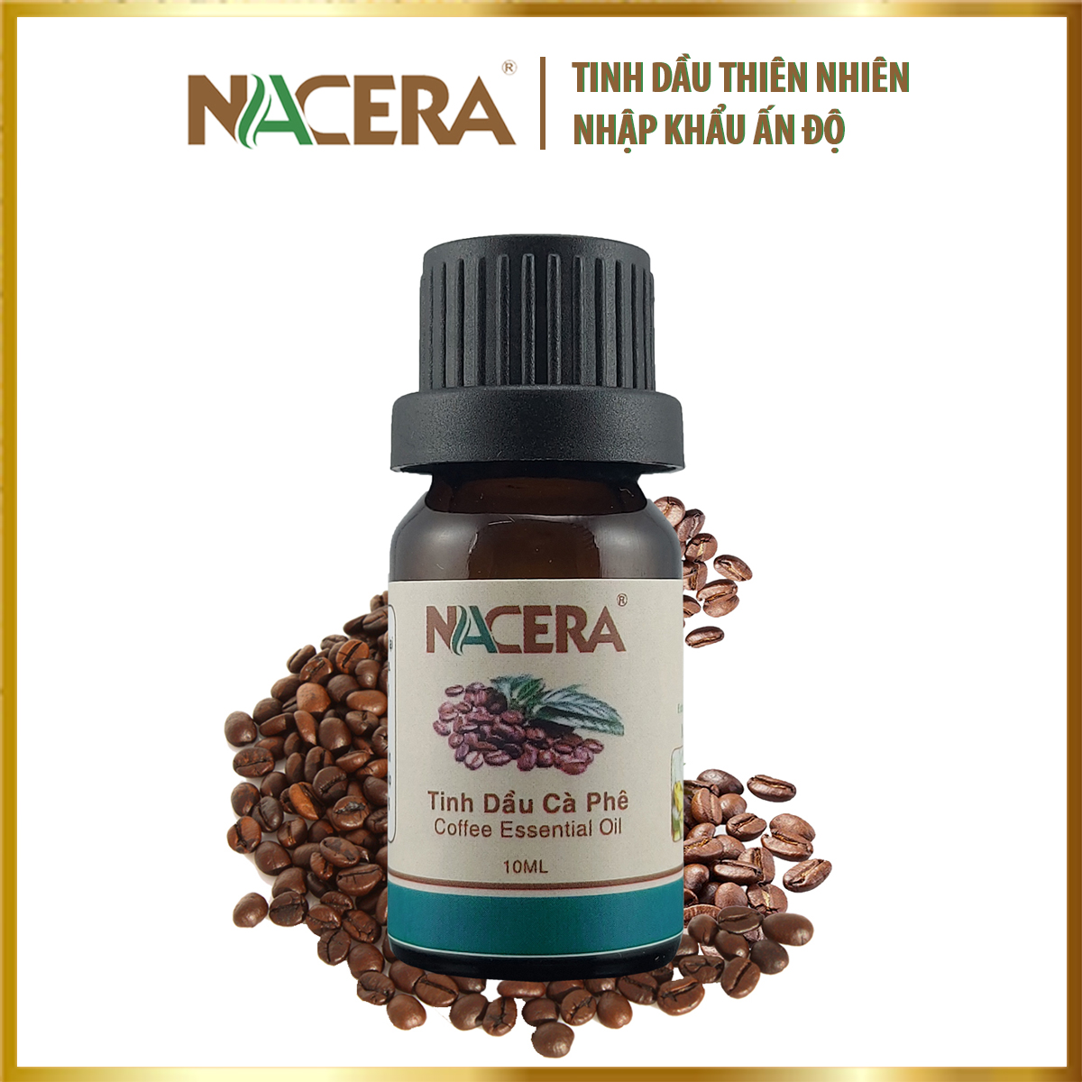 Tinh dầu thơm phòng cà phê, 100% nguyên chất, giúp khử mùi, đuổi côn trùng, giảm stress hiệu quả