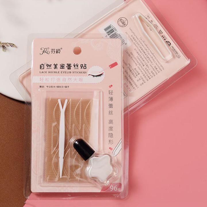 Miếng dán kích mí dạng lưới - tặng keo dán