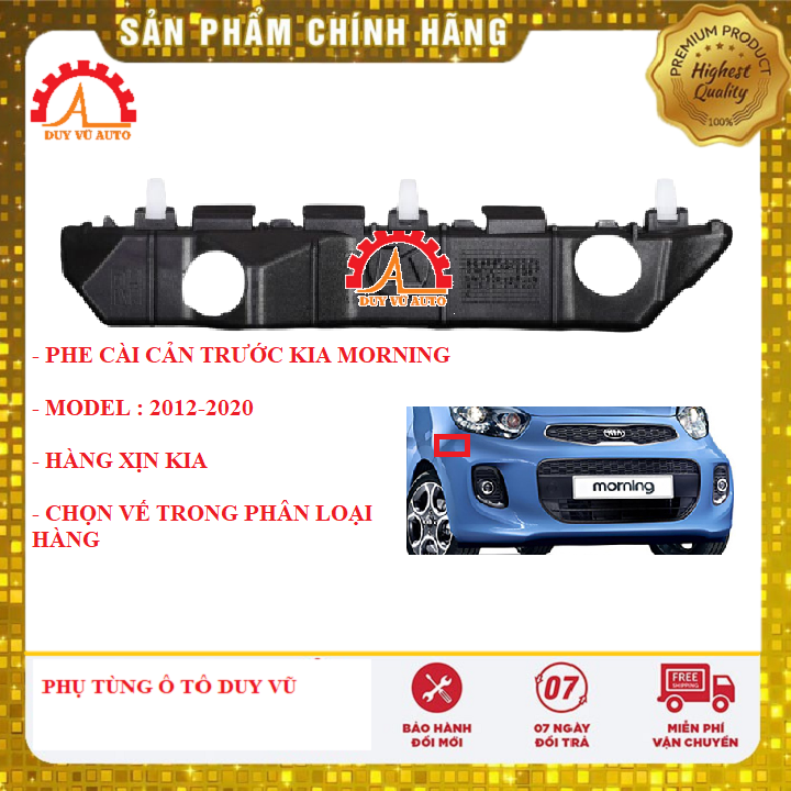Phe cài cản trước kia morning đời 2012-2020