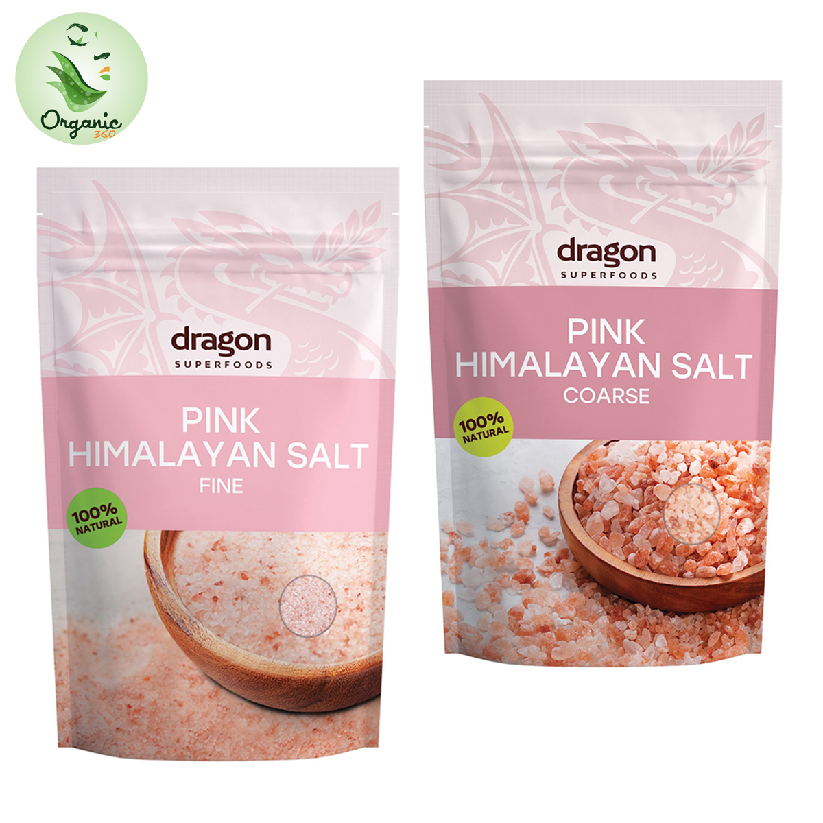 Dragon Superfoods Himalayan pink salt 500g