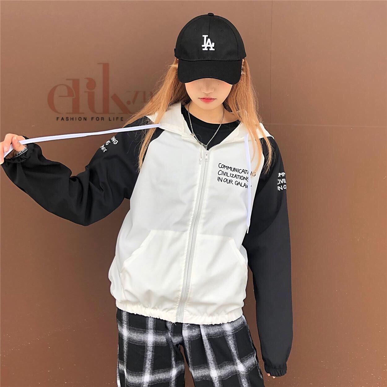 [HCM]Áo khoác cá tính nam nữ phối Hàn Quốc M033 ERIK chất liệu dù 2 lớp thiết kế thời trang đường may tỉ mỉ + Video thực tế