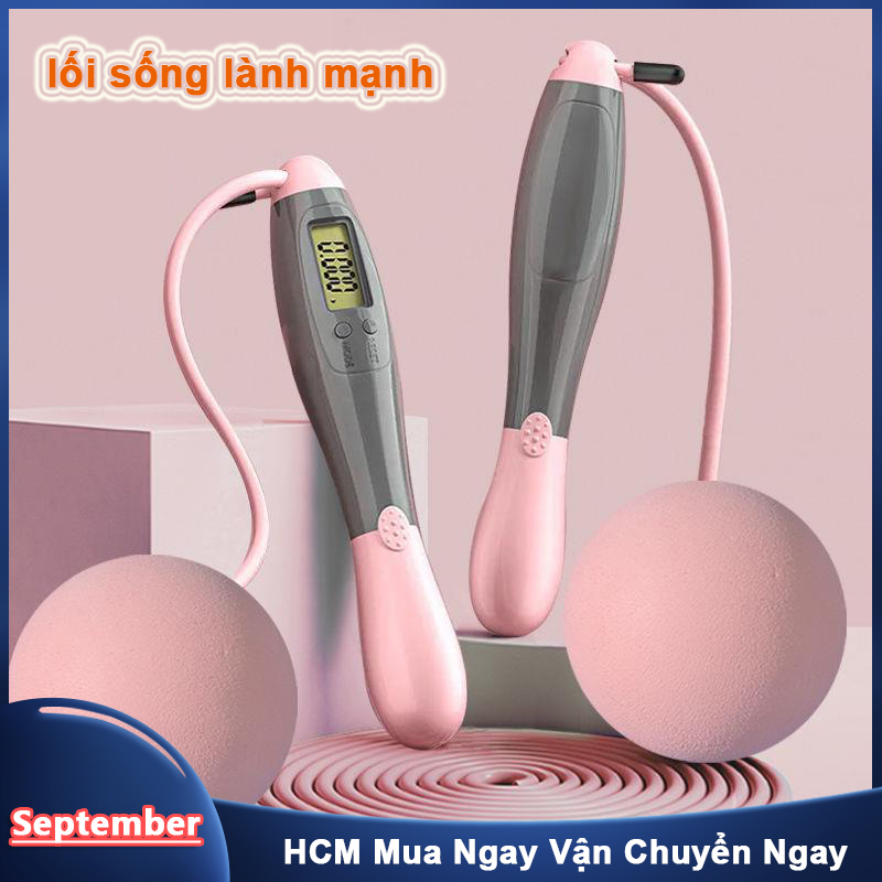 Dây nhảy thể dục giảm cân, Dây nhảy không dây có bóng hiệu quả hỗ trợ luyện tập thể dục,hỗ trợ luyện tập thể dục, thể thao tiện lợi tại nhà