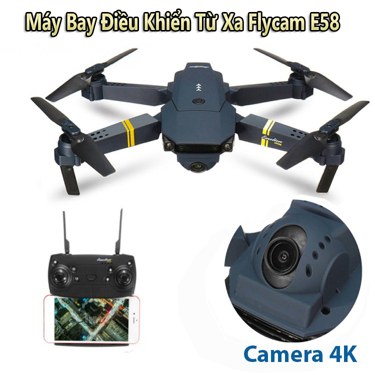 Máy bay điều khiển từ xa OEM LS-E88 , nhào lộn ,pin chơi lâu , tự bay về - Flycam giá rẻ - Máy bay điều khiển từ xa có camera E88 PRO - Flycam có camera - Máy bay flycam