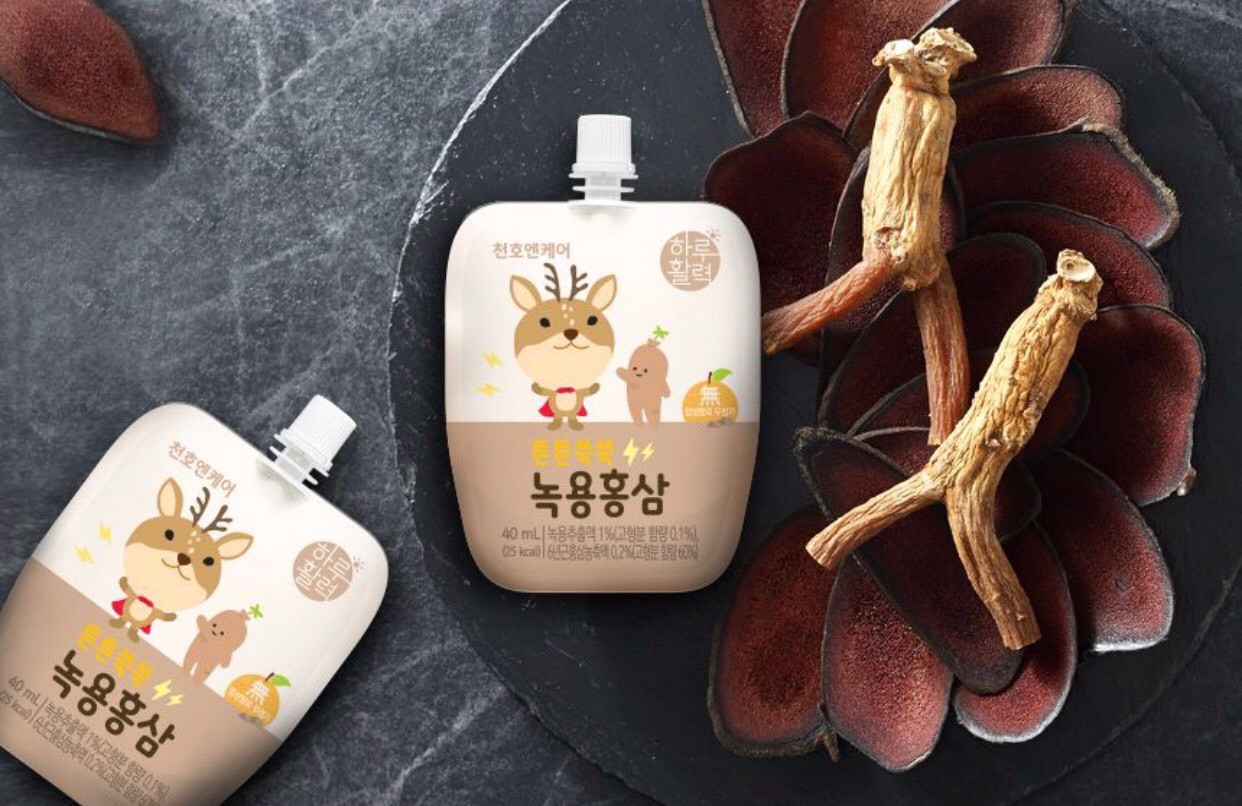 Hồng sâm Chunho Ncare Baby dành cho Trẻ em từ 2 tuổi đến 10 tuổi - Phân Phối Bởi Dalas Mart