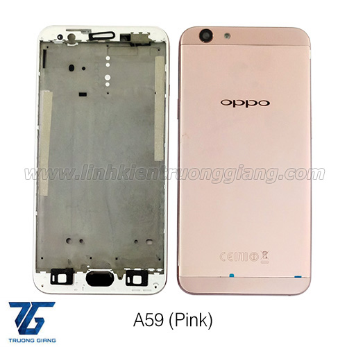 Vỏ bộ thay thế oppo A59 F1s Xịn có khung sườn kèm theo ,Vỏ Xịn theo máy rất đẹp