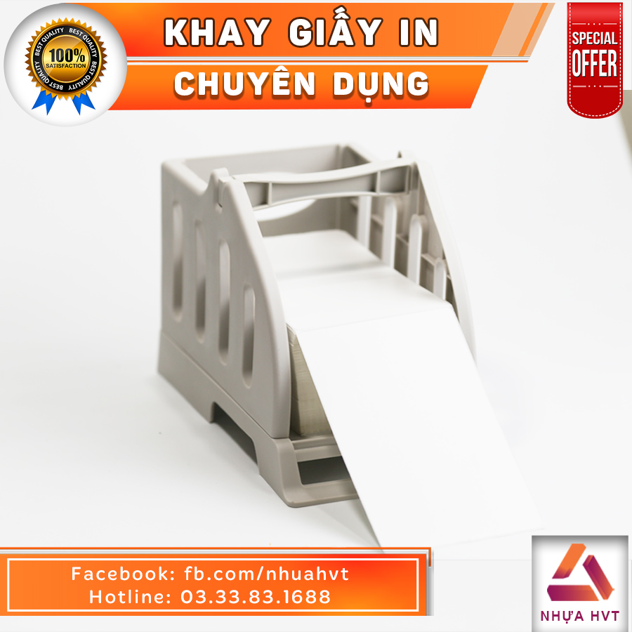 Khay đựng giấy máy in TMĐT Nhựa HVT