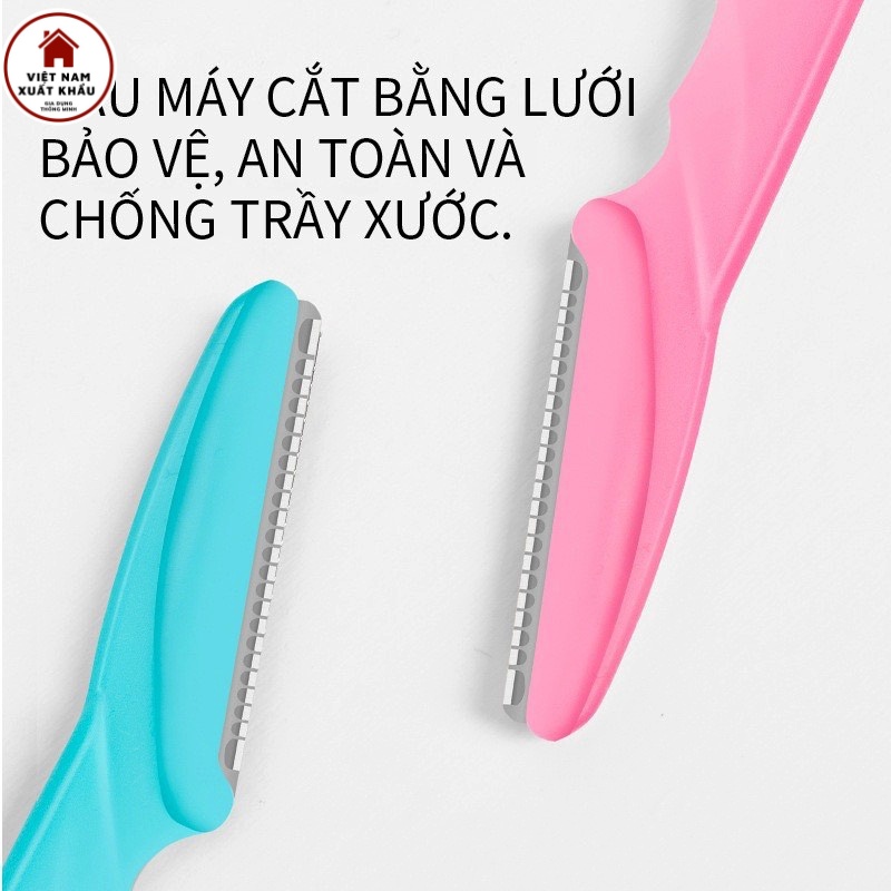 Dao cạo lông mày tineke tiện lợi bộ 3 cái