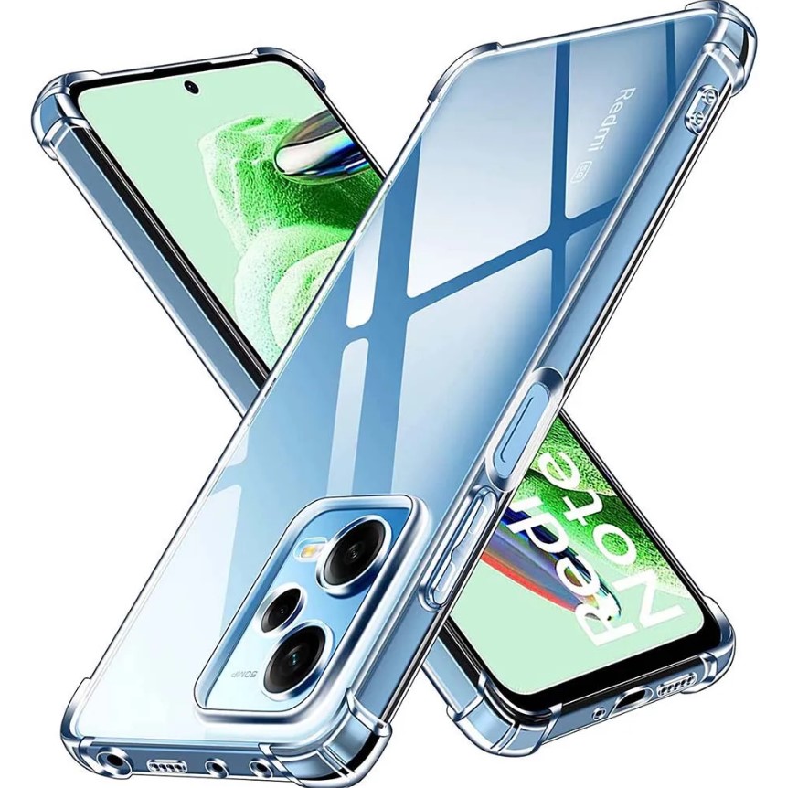 Ốp Xiaomi Redmi Note 12 / Note 12 Pro / Note 12T Pro / Note 12s / Note 12R / Note 12 Turbo 4G 5G - Dẻo Trong Chống Sốc Bảo Vệ Camera