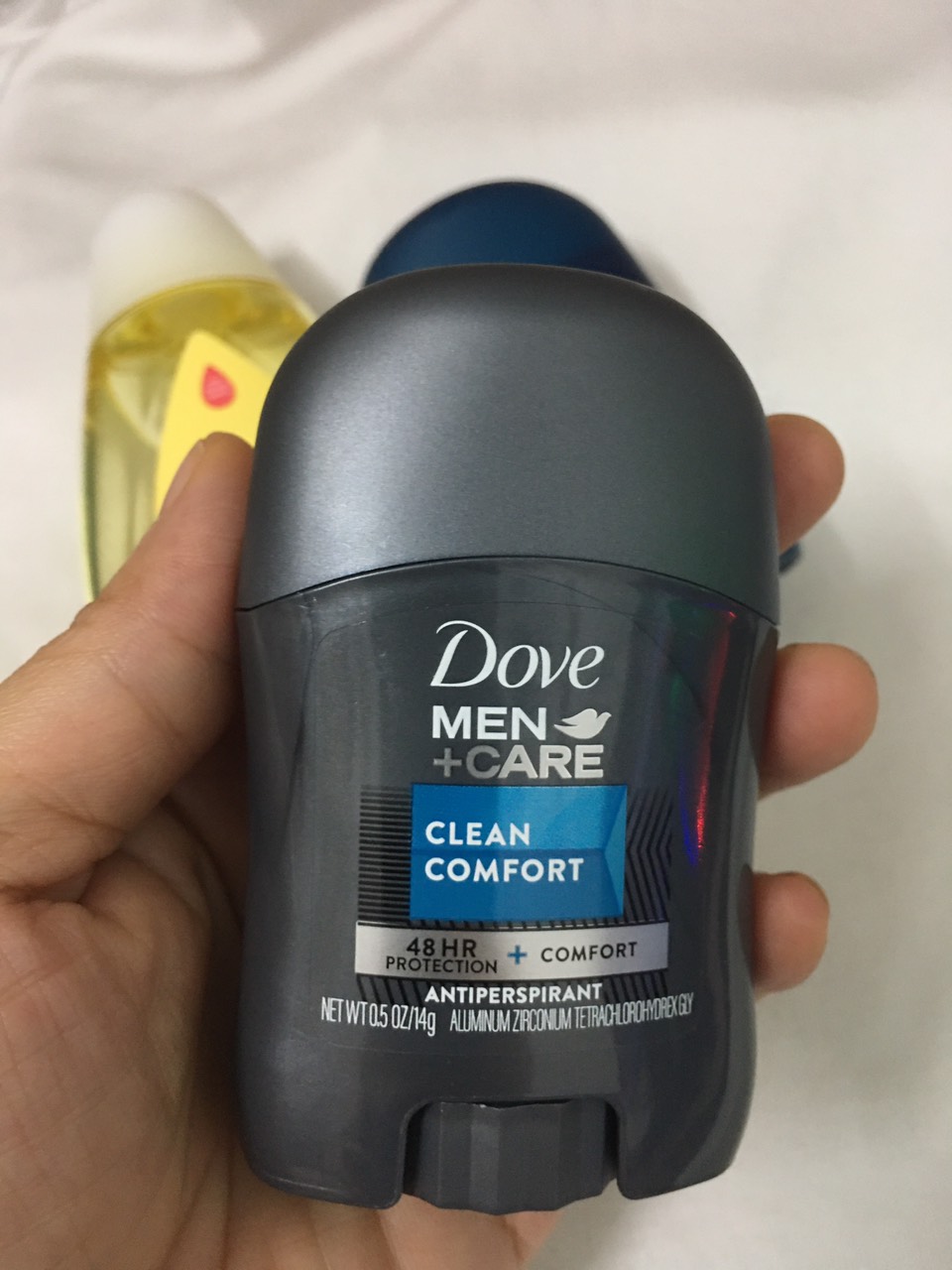Hàng Mỹ LĂN SÁP KHỬ MÙI NAM không bết Dove Men+Care Clean comfort 48hr 14g