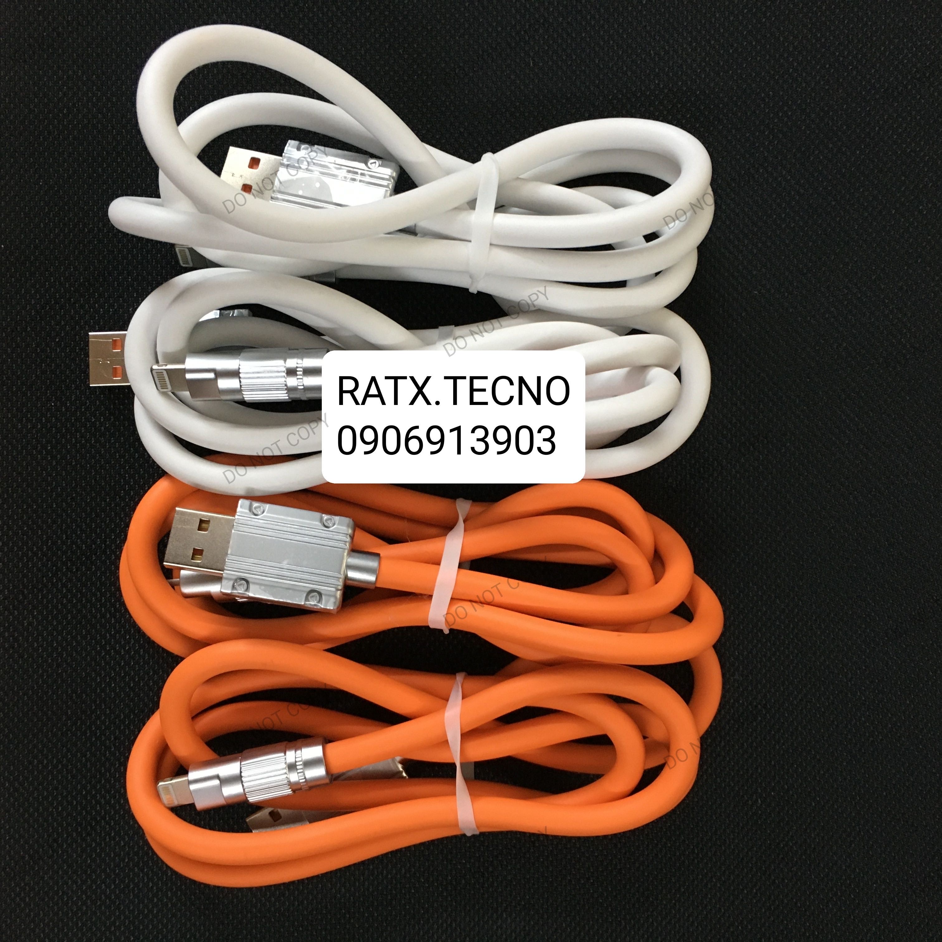 Dây cáp sạc nhanh 120w pd usb to lightning