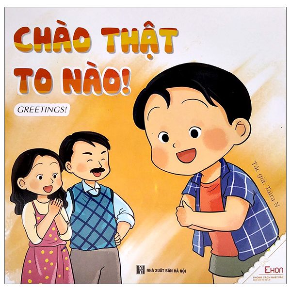 Fahasa - ehon - chào thật to nào! - greetings!