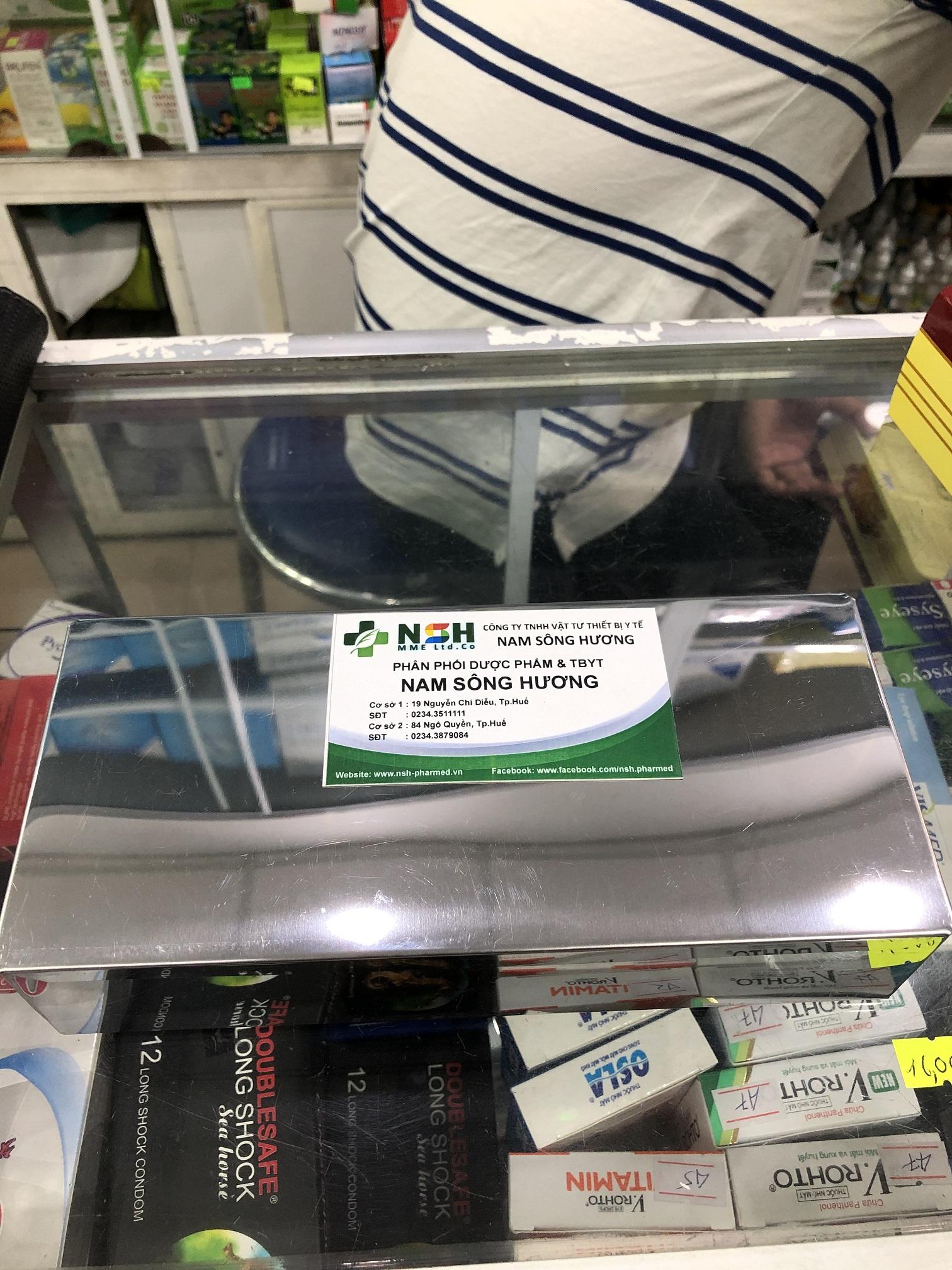Hộp đựng dụng cụ y tế inox hộp chữ nhật inox y tế cao cấp size trung