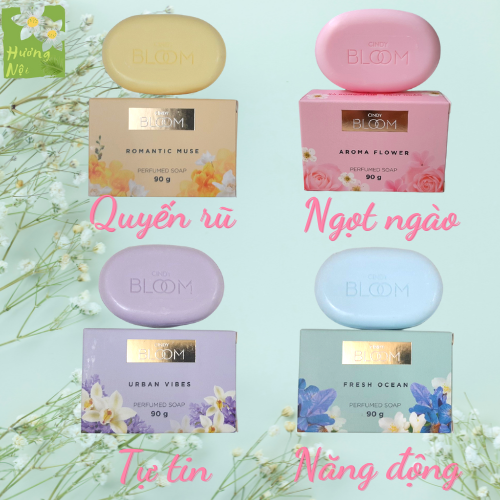 Xà bông thơm Cindy Bloom 90g chọn mùi hương