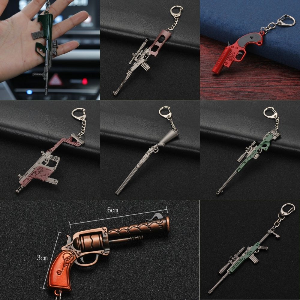 Móc treo chìa khóa PUBG.Móc khóa Trang bị PUBG.