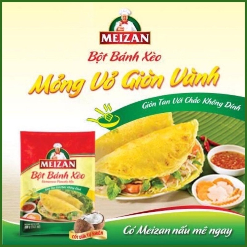 Bột bánh xèo Meizan gói 400g