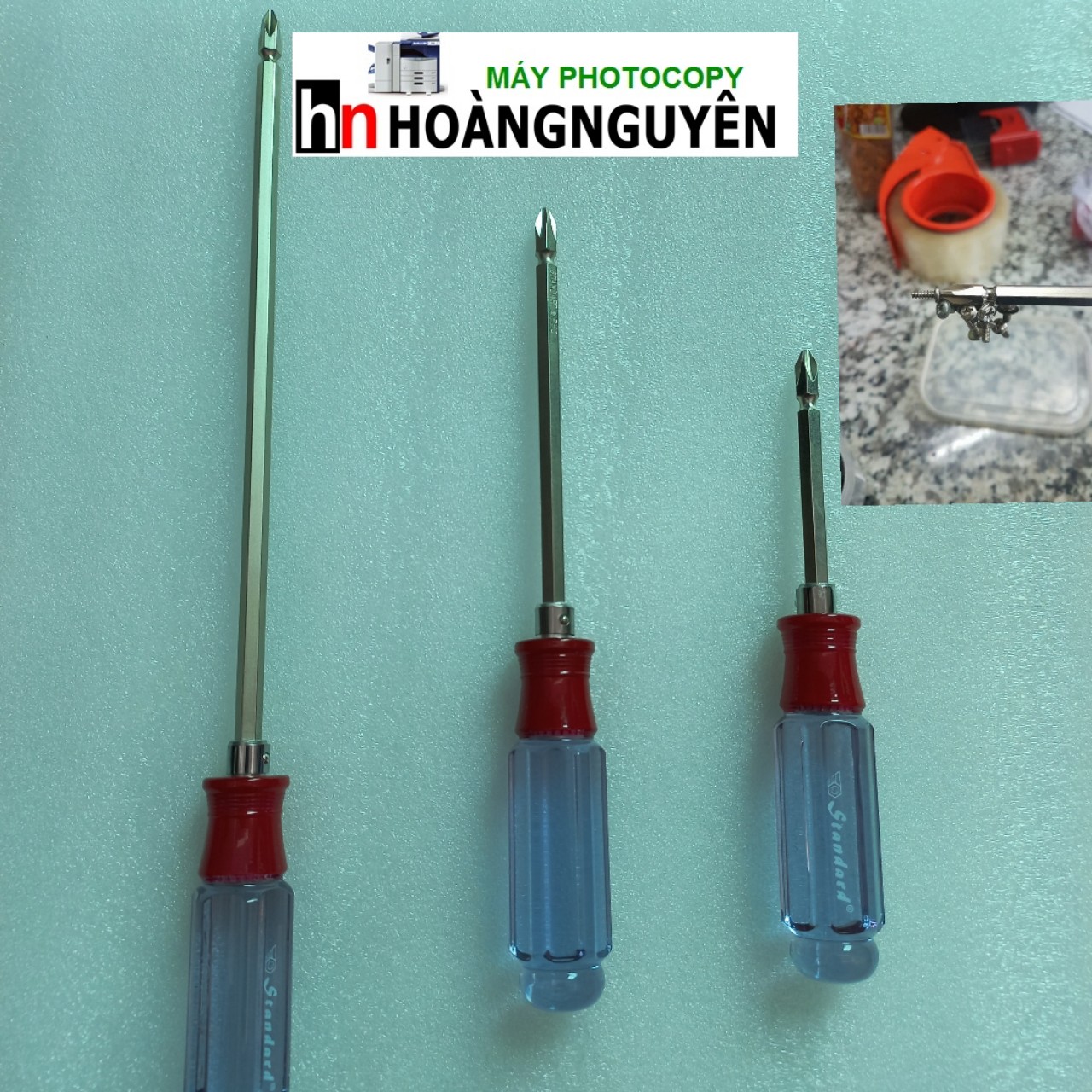 Tua vít tô vít bake đầu 6ly cho thợ điện tử điện lạnh photocopy