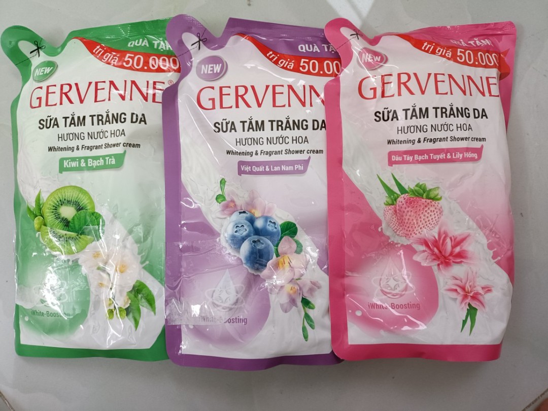 Túi sữa tắm Gervenne 380g
