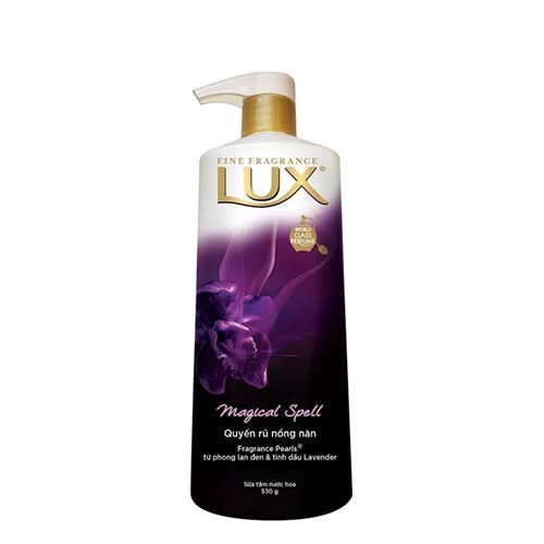 Sữa Tắm Lux Quyến Rũ Nồng Nàn chai màu tím 530G