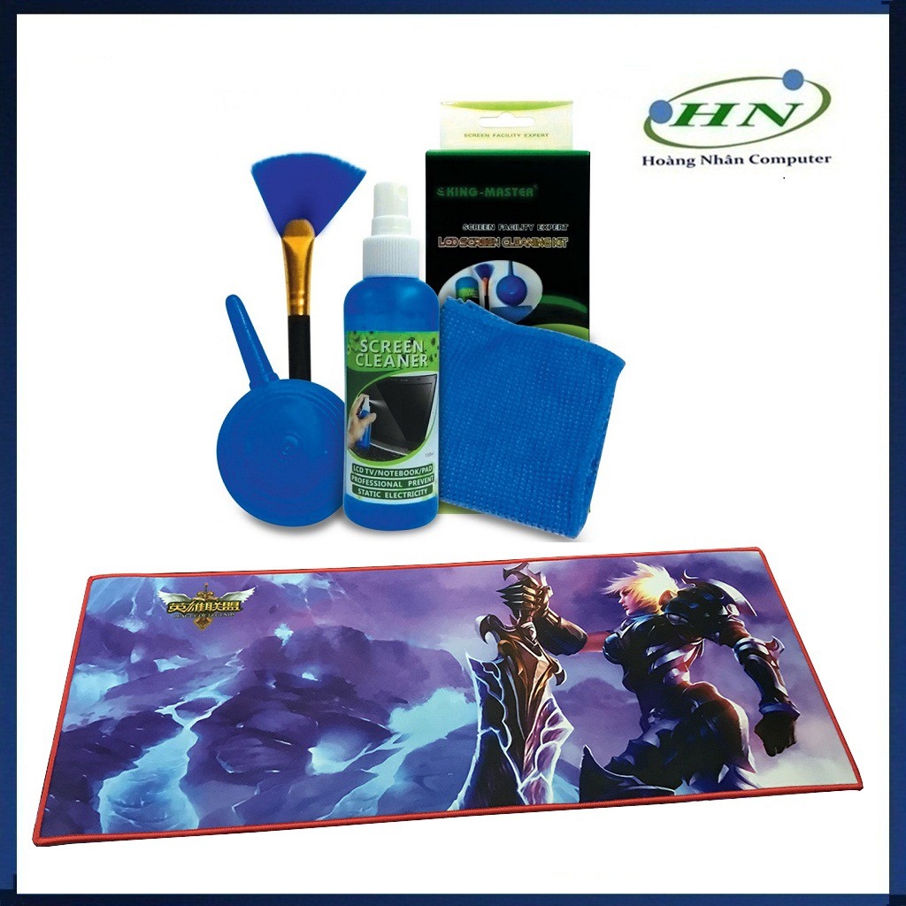 LÓT CHUỘT GAME S8 300x780x5mm   Bộ vệ sinh 4 món