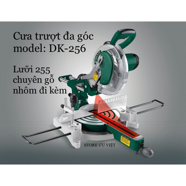 CƯA TRƯỢT ĐA GÓC 2000w DEKTON MODEL: DK-256