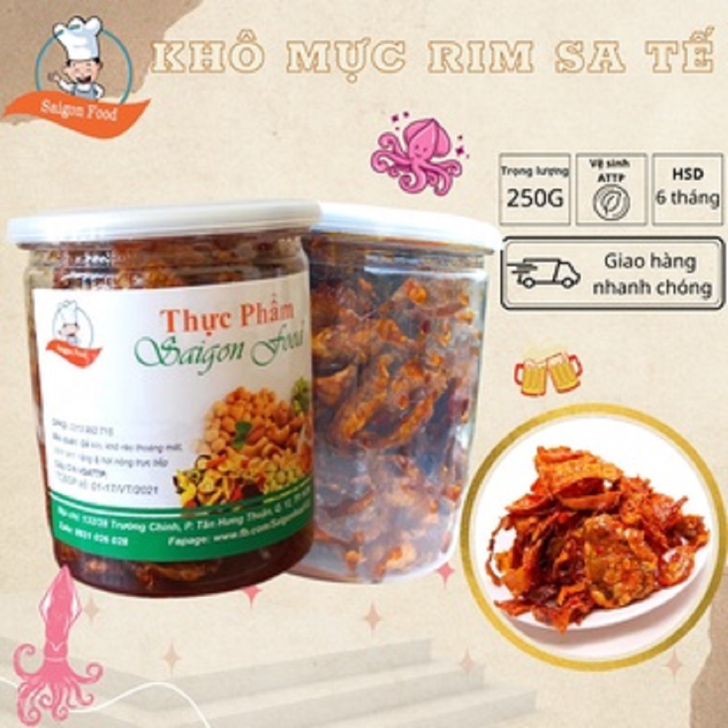 1kg mực ngào đặc sản bình định