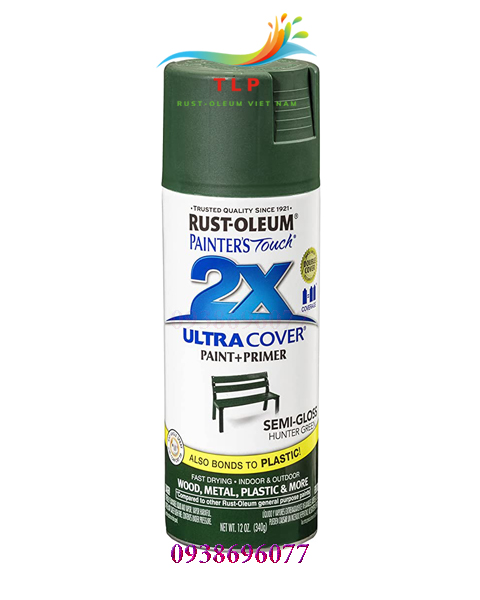 Sơn xịt bán bóng – 2x ultra cover semi-gloss spray