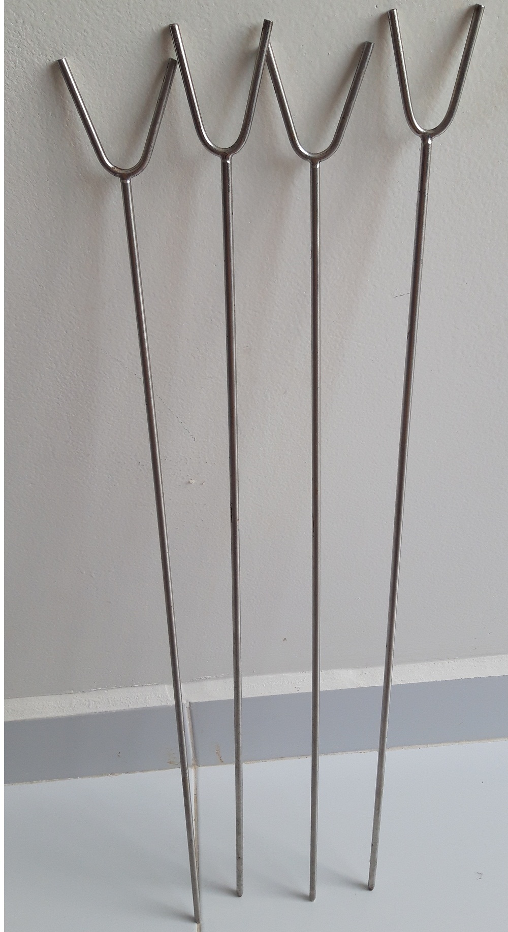 Cây Chống Cần câu cá Inox đặc 1mét, chống cần câu