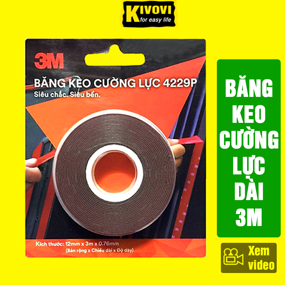 [LOẠI TỐT] Băng Keo 2 Mặt Siêu Dính Chống Thấm Nước Trong Suốt Nano 3M - Băng Keo Chống Thấm 3M Dán Đa Năng - Băng Dính Chịu Lực Thần Thánh / Keo Dán Chống Thấm Nước Siêu Dính Có Thể Tái Sử Dụng - Kivovi