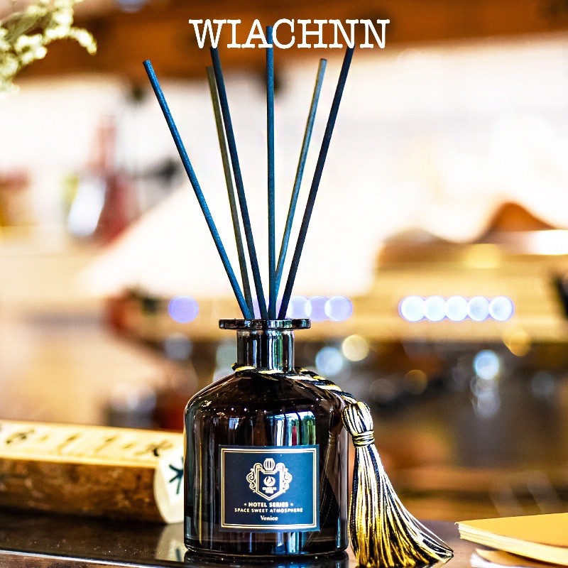 Tinh Dầu Thơm Phòng WIACHNN Thiên Nhiên Que Gỗ Tự Khuếch Tán Đen Huyền Thoại Chai 50ml KS50