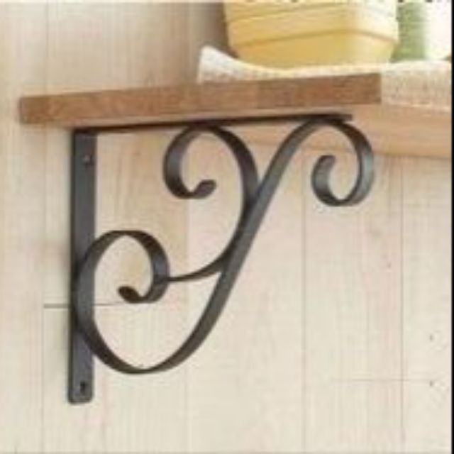 Pát đỡ kệ gỗ nghệ thuật hbd02 vintage