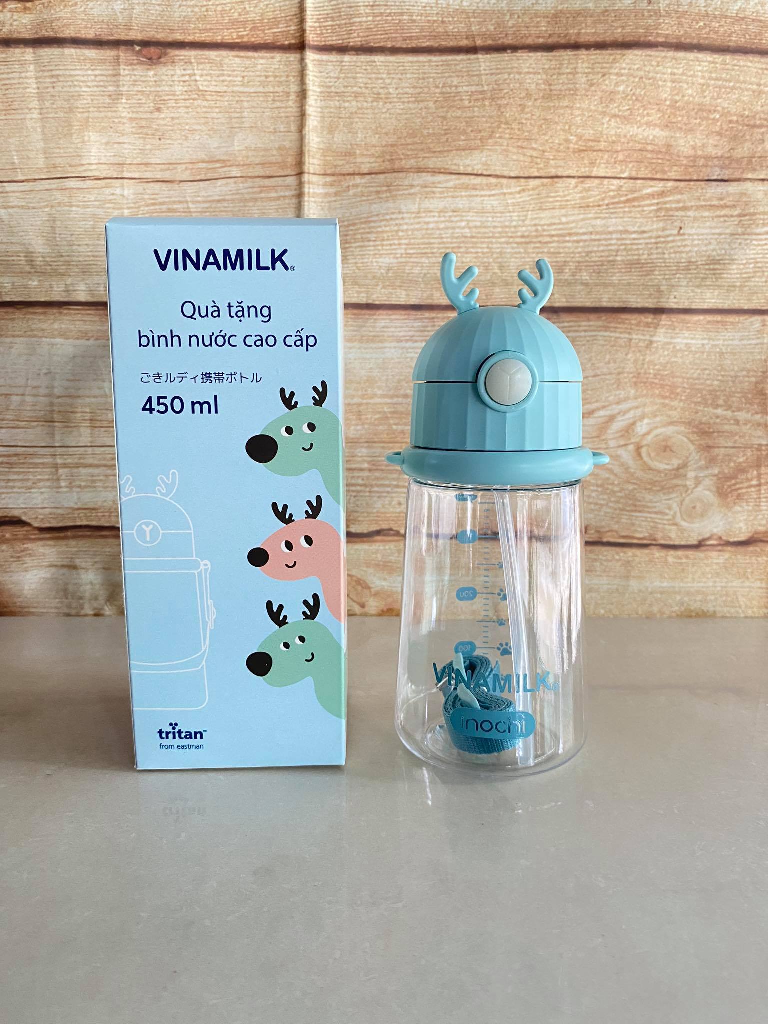 Bình nước cho bé bằng nhựa Inochi 450ml