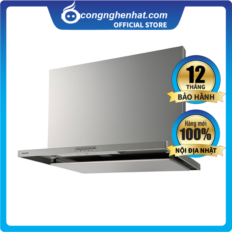Máy hút mùi Panasonic FY-7HZC5 - Treo tường, 750mm x 600mm, Trắng bạc