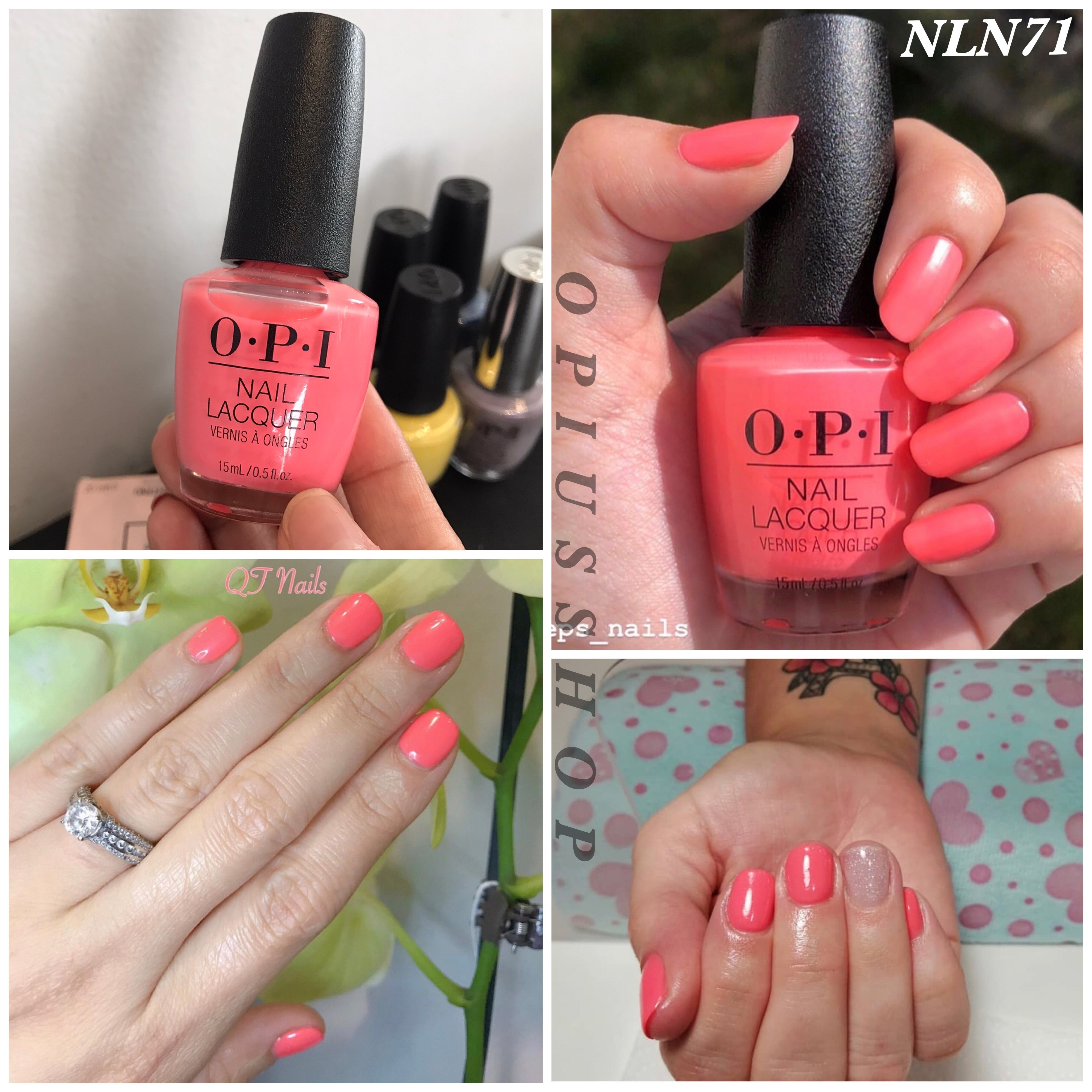 Sơn móng tay opi: orange you a rockstar