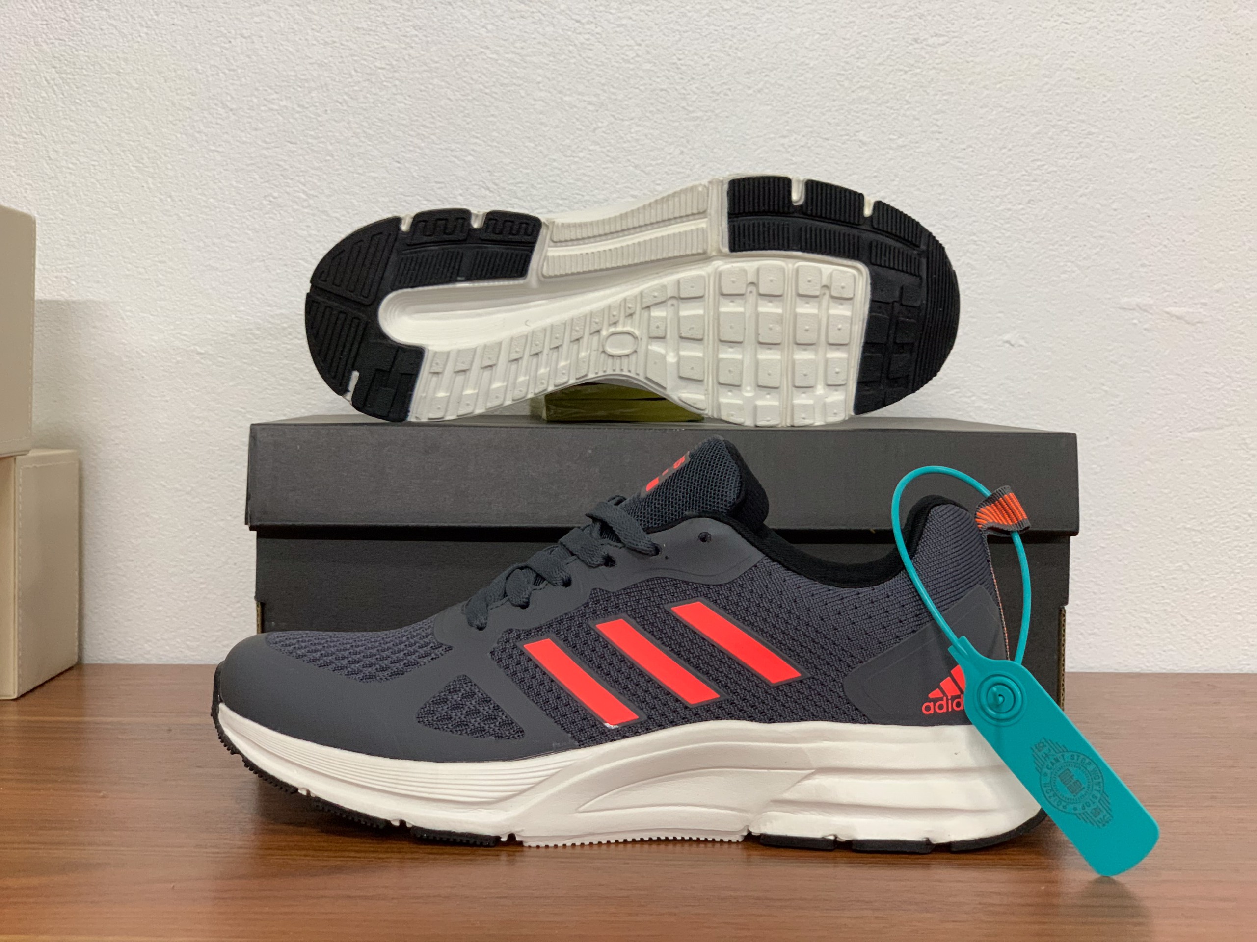 Full box + freeship - giày thể thao nam adidas a62 bản xám cam - sneaker hot 2023