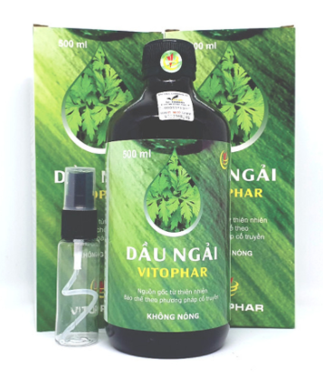 [Mua 1 tặng 1] Tinh dầu Ngải Cứu Victophar 500ml + Tặng 1 lọ Tinh Dầu Bơ nguyên chất 10ml