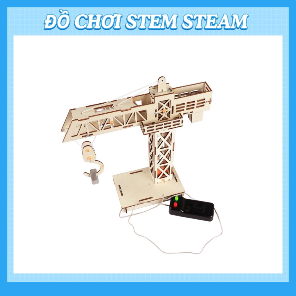 Đồ Chơi STEM STEAM – Tháp Cần Cẩu - Đồ Chơi Giáo Dục Khoa Học