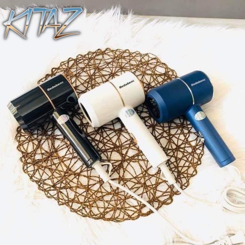 [Hàng Nội Địa Trung] Máy sấy tóc hai chiều mini Bedabenc kiểu dáng thời trang công suất 1000W có móc treo tường