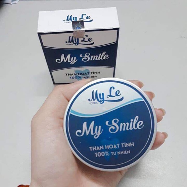 THAN TRE HOẠT TÍNH TRẮNG RĂNG My SMILE Khử Mùi Hôi Miệng, Răng Trắng Sáng Tự Nhiên