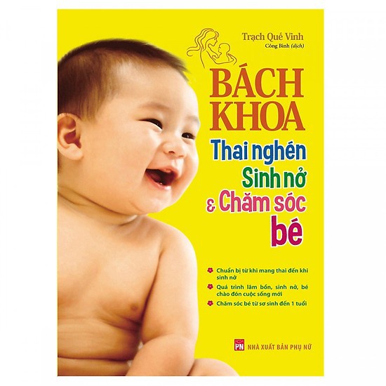 Sách: bách khoa thai nghén sinh nở và chăm sóc em bé - tsmb