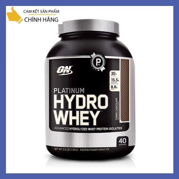 WHEY PROTEIN - OPTIMUM NUTRITION - PLATINUM HYDRO WHEY - 3.5lbs - Bổ sung protein tăng cơ giảm mỡ.