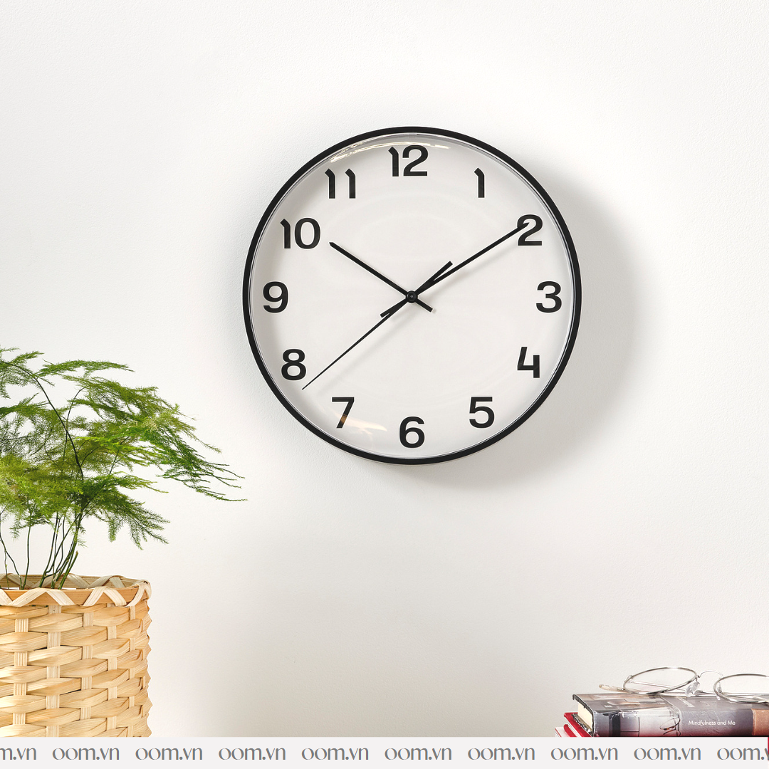 Đồng hồ treo tường ikea pluttis