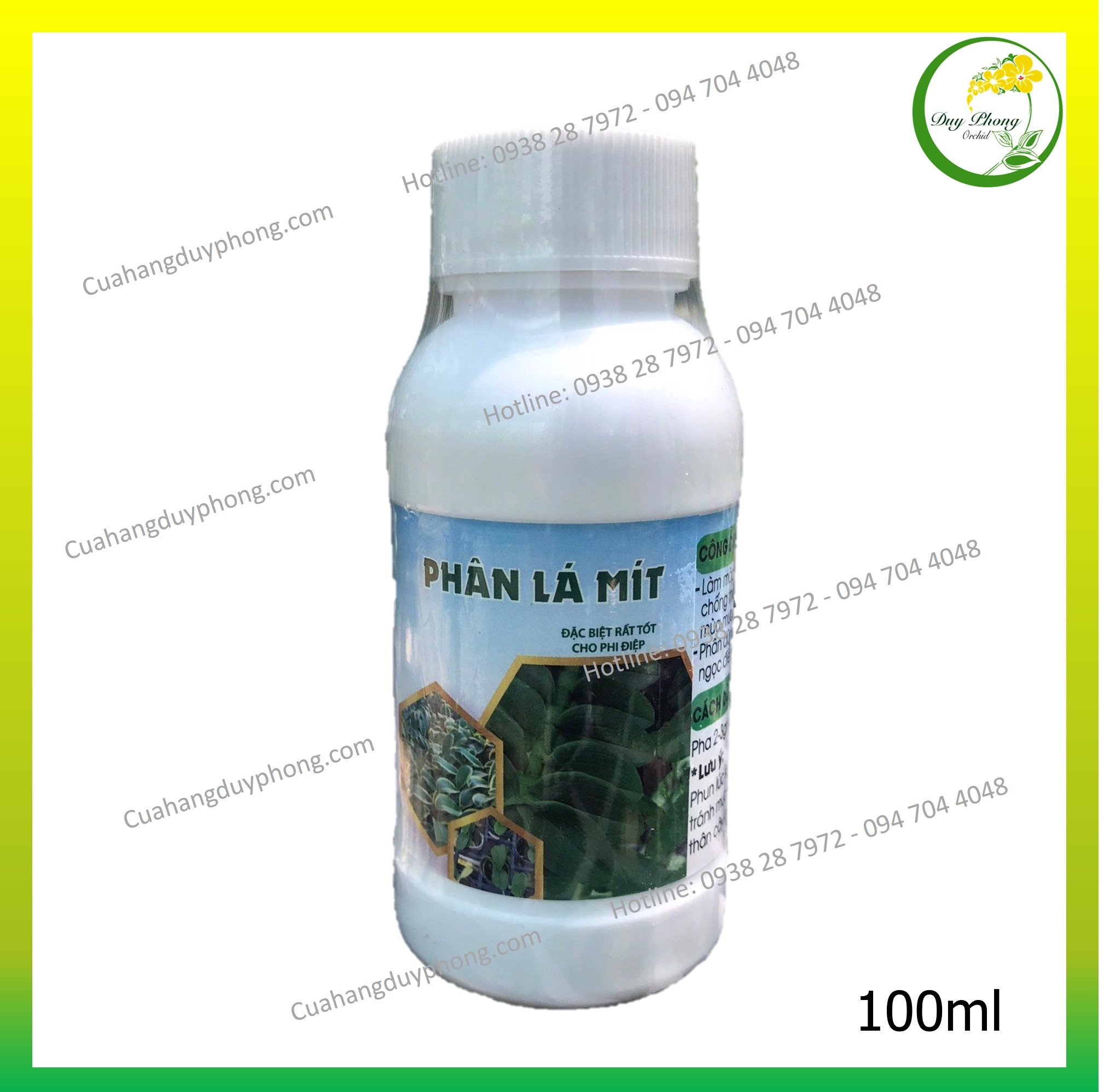 Phân lá mít - 100ml | Mập cây, dày lá đặc biêt cho lan
