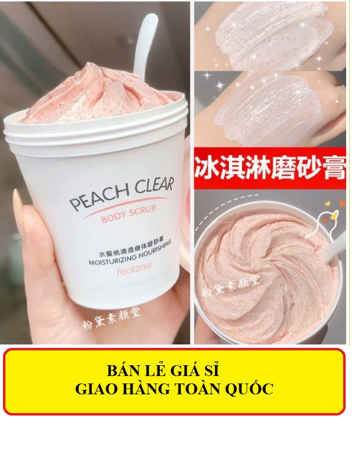 Tẩy Da Chết  Đào Peach Clear 200ML