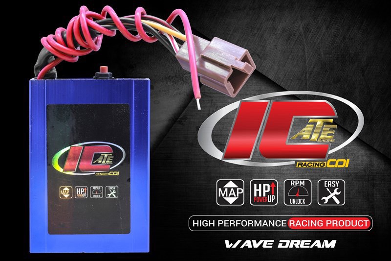 Ic độ lửa bình 8 map chạy sân ATE cho dream wave 100cc - ic độ chỉnh 8 map