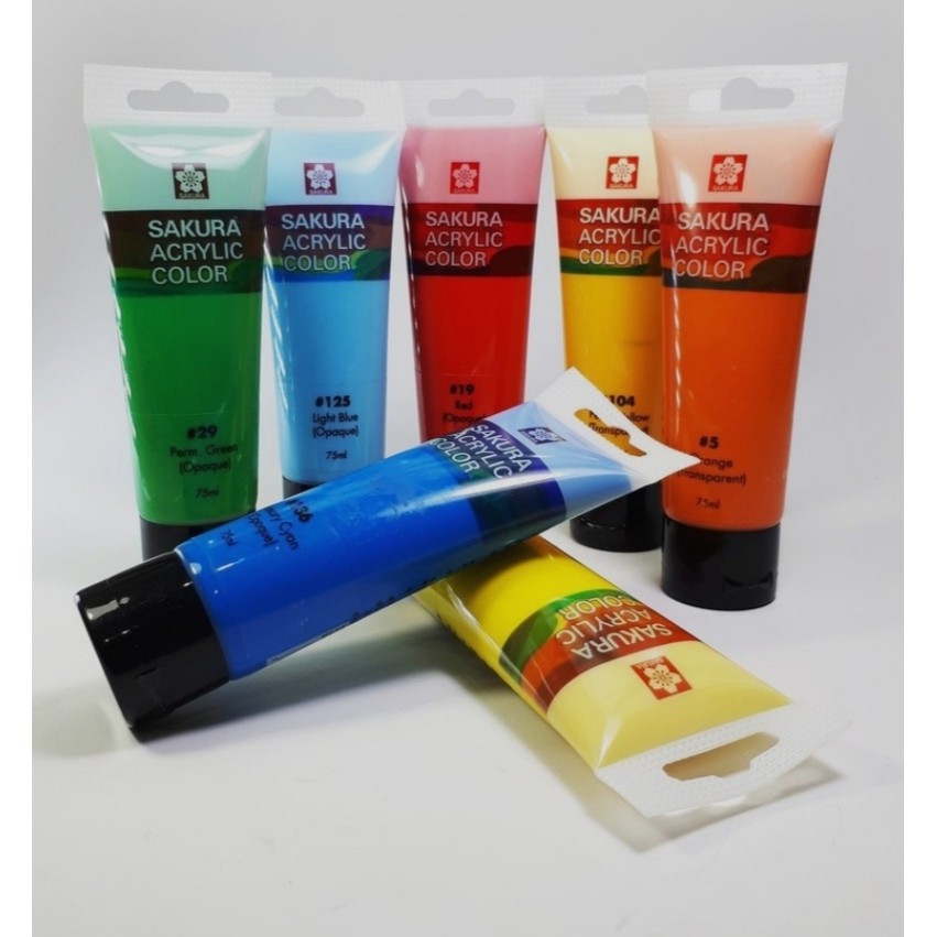 Màu acrylic sakura tuýp 75ml - xac75